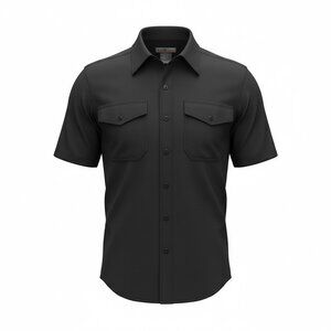 New 5.11 Tactical Navy PDU Class A Poly Wool Twill Shirt Zip Button Mens M